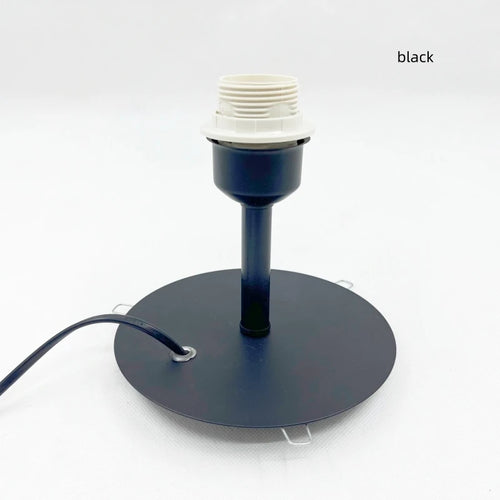 support lampe table moderne cable electrique douille e27 vase ceramique