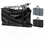 sac rangement polyester réutilisable tables pliantes noir gris utilitaire voyage