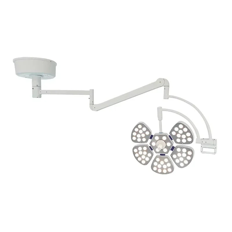 lampe chirurgicale blanc médical panneau lumineux motif trous fixation articulée