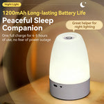 lampe chevet tactile rechargeable led blanc moderne sans fil USB veilleuse table couleurs dimmable