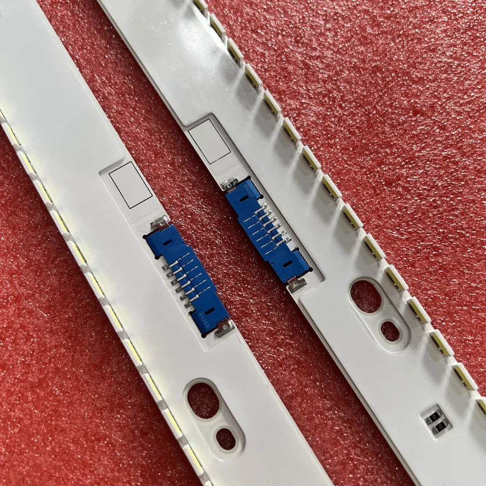 ruban led blanc bleu smd moderne ligne points lumineux connecteurs électriques