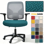 housse chaise polyester vert gris beige moderne tissé 46 53 cm
