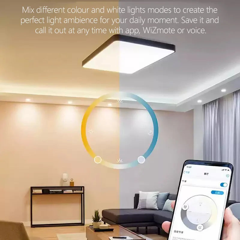ampoule led intelligente blanc moderne adhésif wi fi bluetooth 16 millions couleurs variante cRI90