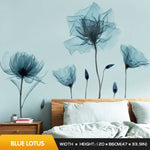 sticker mural fleurs cerisier papillons rose brun blanc adhésif moderne naturel decoration mur chambre