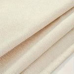 nappe longue table runner lin texturée motif tissé rustique blanc cassé champêtre