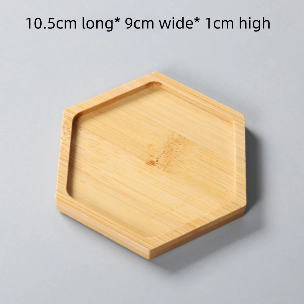 plateau bambou minimaliste plateaux carrés ronds rectangles succulentes cache plante moderne