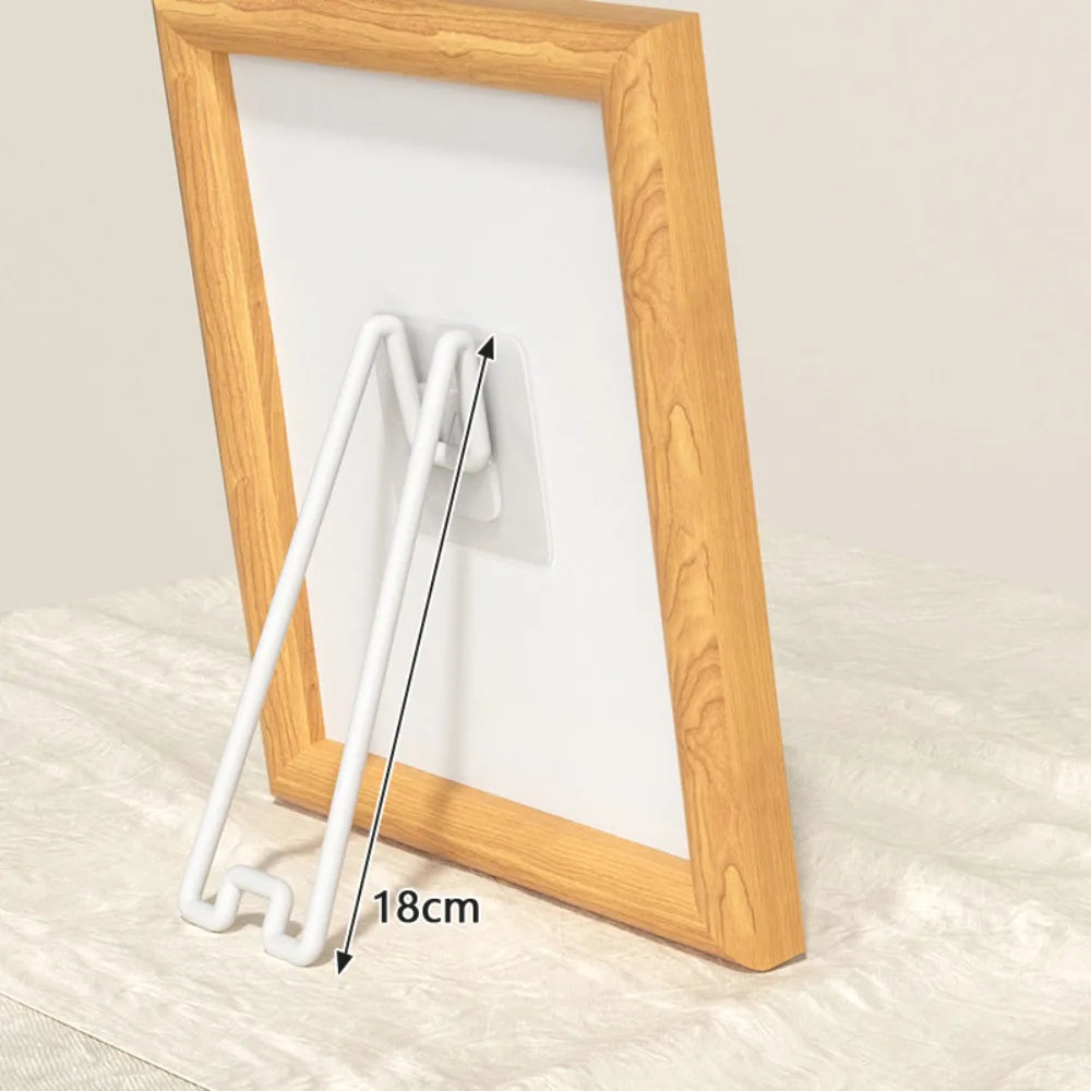 supports cadre photo adhésifs modernes blanc doré argenté lisses opaques 13cm 18cm 23cm