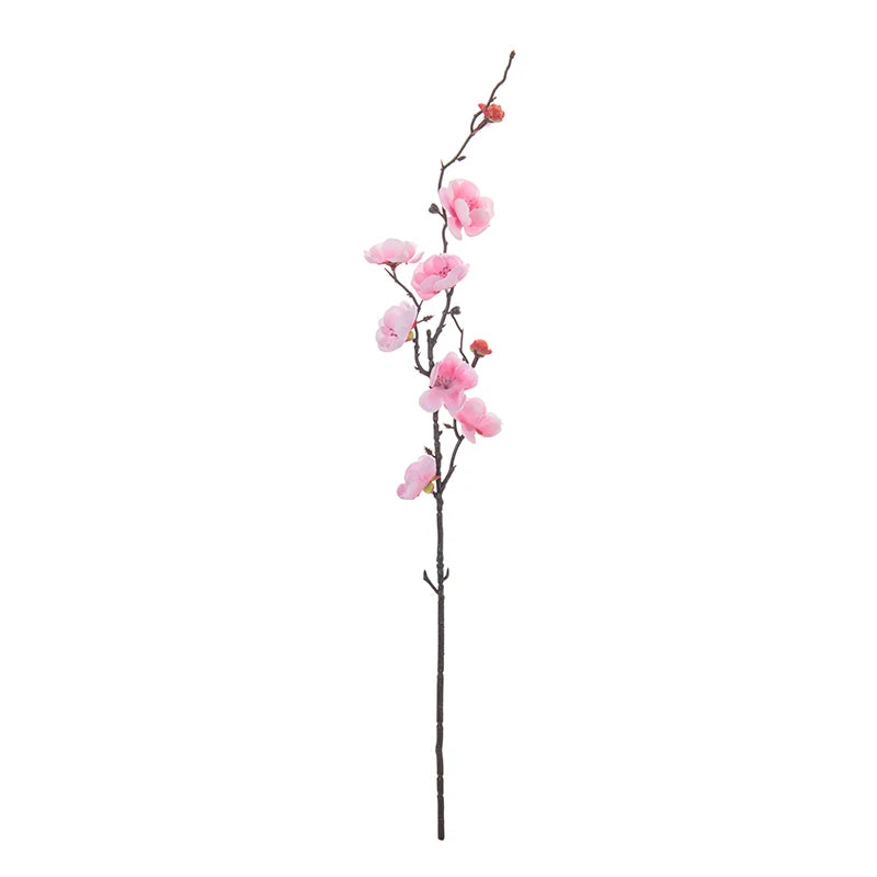 bouquet fleurs artificielles prunier soie maison mariage anniversaire fête baby shower minimalistebranches noires
