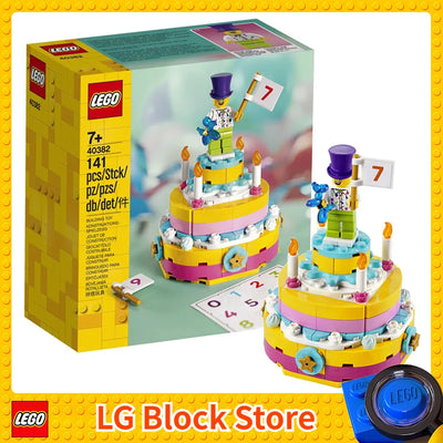 Ensemble gâteau anniversaire enfants mini figurine autocollants