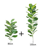 plante artificielle arbre ficus vert feuilles uniformes moderne décoration extérieure intérieure pot 180cm