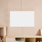 tableau blanc auto adhésif mural portable effaçable moderne papier peint uni fixations