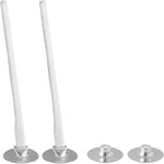 supports bougie métal argenté blanc rouge industriels utilitaires 12.5mm 16mm 20mm transporte fixe fabrication