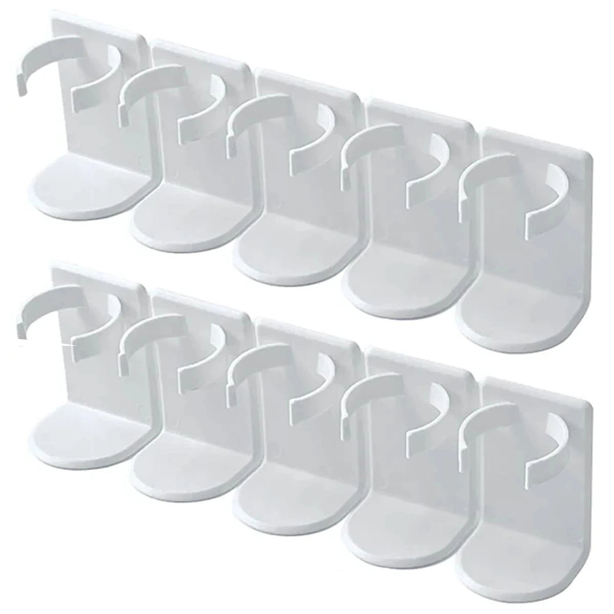 organisateur mural réutilisable blanc moderne épices cosmétiques rangement adhésif multifonction chambre cuisine