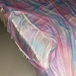 drap lit fleuri moderne rose blanc vert bleu orange soyeux toucher doux imprimé grande