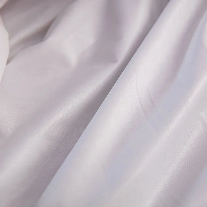 Housse de couette imperméable coton jacquard rose