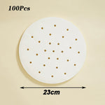 papier vapeur réutilisable blanc points dorés moderne non adhésif four cuisine 100 pièces respectueux