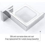 accessoires salle bain chrome moderne porte serviettes porte savon porte papier toilette porte serviettes