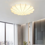 plafonnier moderne blanc rayures horizontales opacité lumiere nordique toucher interrupteur led ans garantie flux