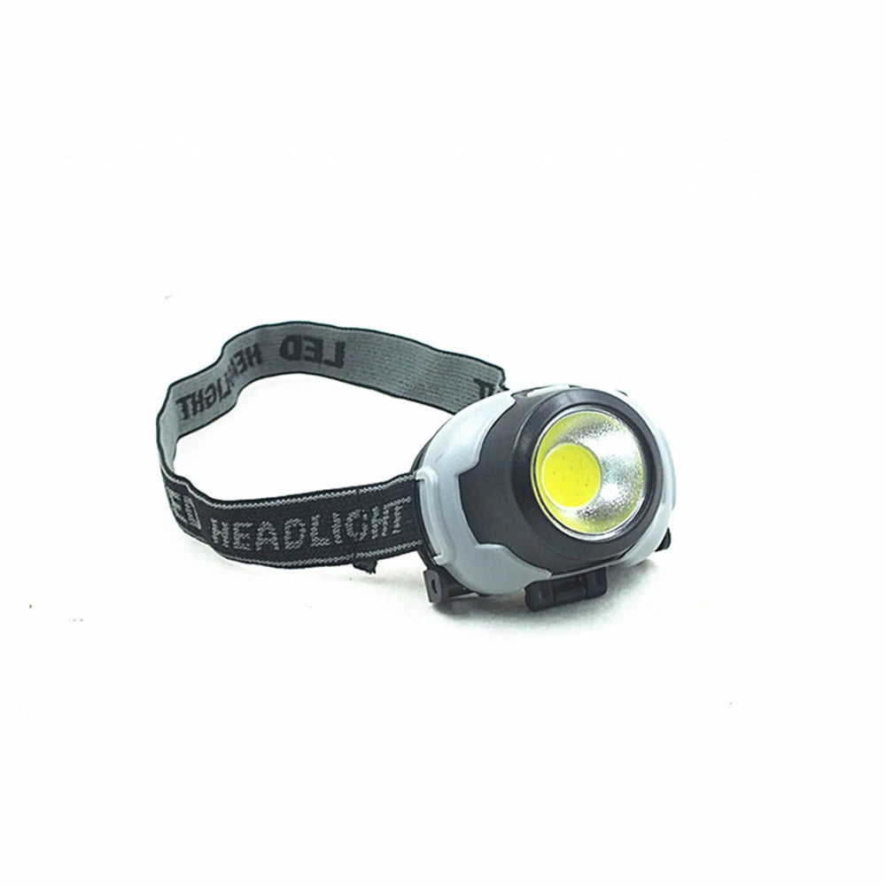 lampe frontale led gris rouge camping hiking fishing certifiée ccc ul vde cqc lisse
