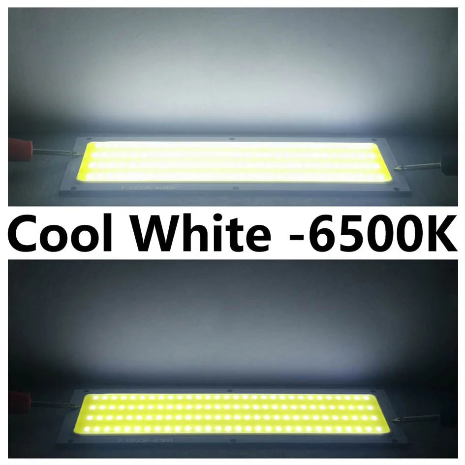 plaque led rectangulaire 120x36mm blanc lumineuse 36w 6500k moderne atténuation faible bricolage