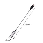 lampe lecture usb portable blanc moderne compact led flexible eye protection