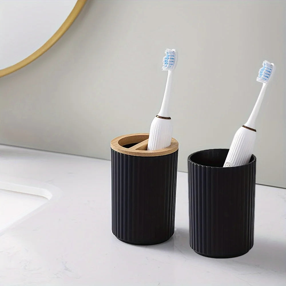 Distributeur de savon et porte-savon pratique