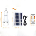 ampoule led solaire rechargeable ip65 moderne blanc auto campingurgence télécommande