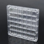 boîte bijoux transparent moderne 36 compartiments organisation artisanat coquillages diamants