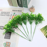 bouquet artificiel fleurs feuilles modernes minimaliste extérieur intérieur décoration anniversaire 22cm