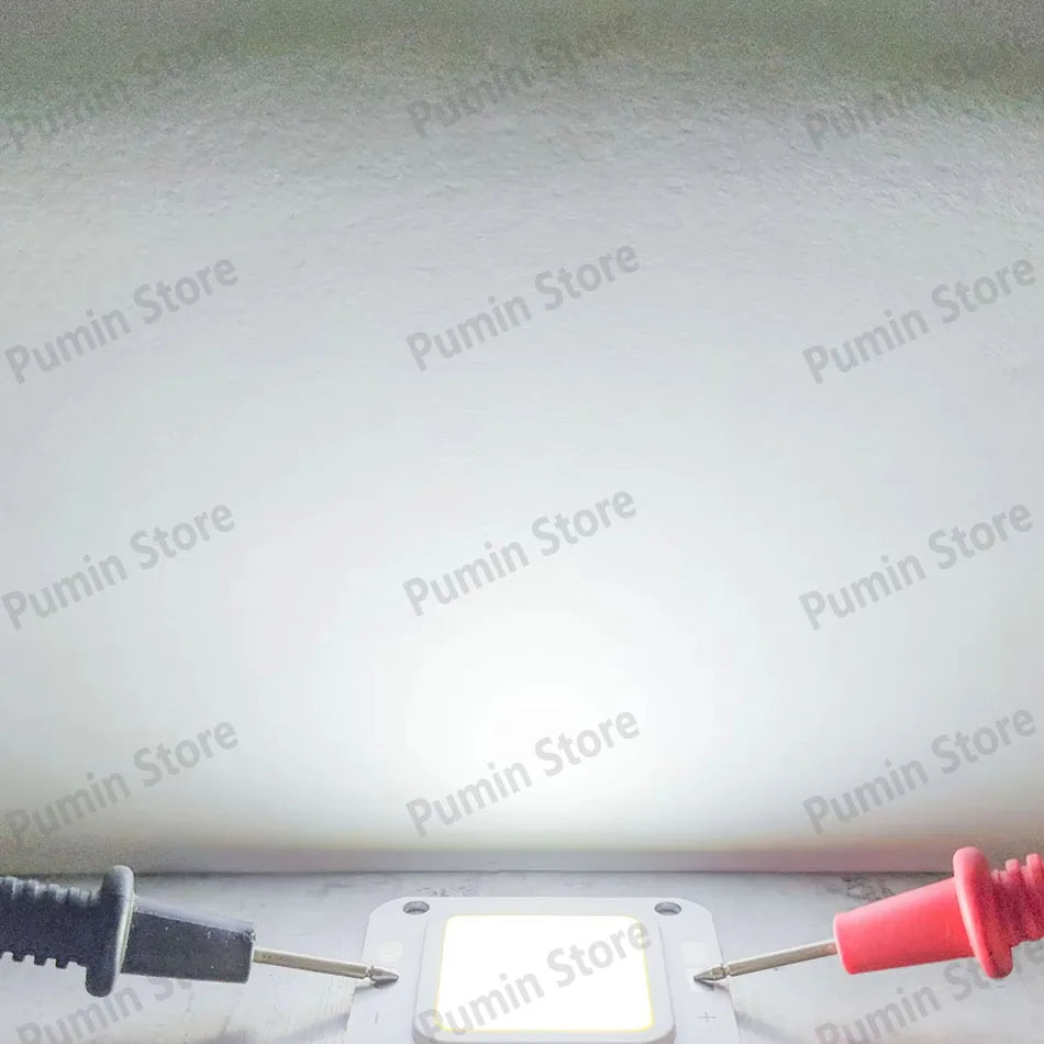 source LED 40W blanc chaud froid 46x40mm moderne matrice diodes aluminium
