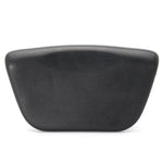 coussin bain noir simili cuir moderne imperméable doux spa repos dorsal