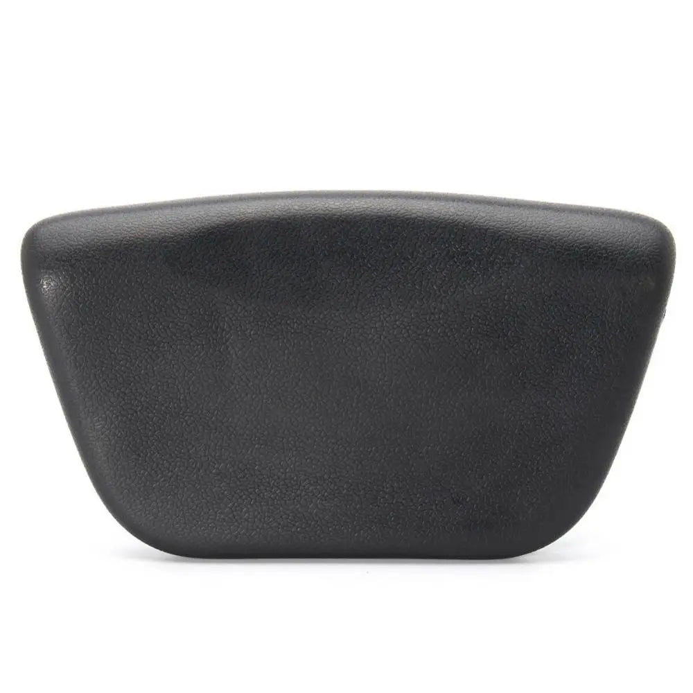 coussin bain noir simili cuir moderne imperméable doux spa repos dorsal