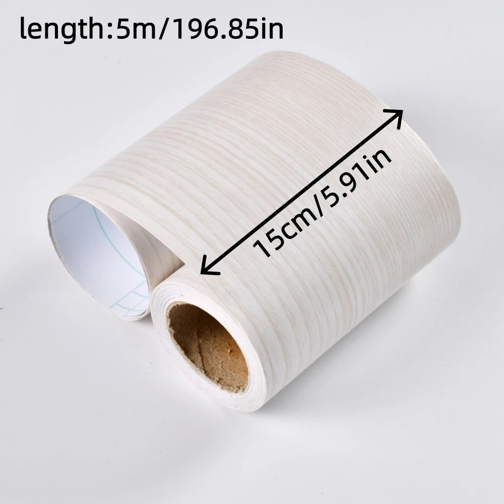 papier peint auto adhésif rayures verticales moderne 5m 15cm blanc noir beigeclair