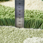 tapis moelleux camouflage fleurs vert blanc moderne résistant décoloration antidérapant séchage rapide
