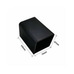 applique murale led noir contemporaine télécommande éclairage chambre coucher haut bas