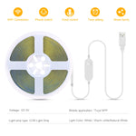 Ruban led cob blanc blanc chaud adhésif dimmable application tuya moderne contrôlabile alexa google