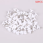 clous tapisser blancs classiques 50pcs suspension murale outil décoration maison