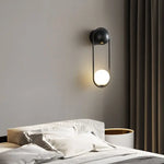 appliques murales modernes verre métal chambre coucher éclairage led minimaliste