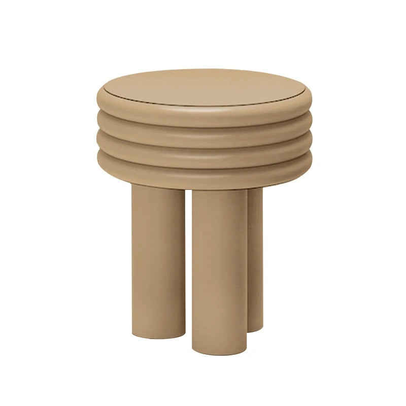 tabouret moderne minimaliste bois couleur gris contemporain salon decoration autonome