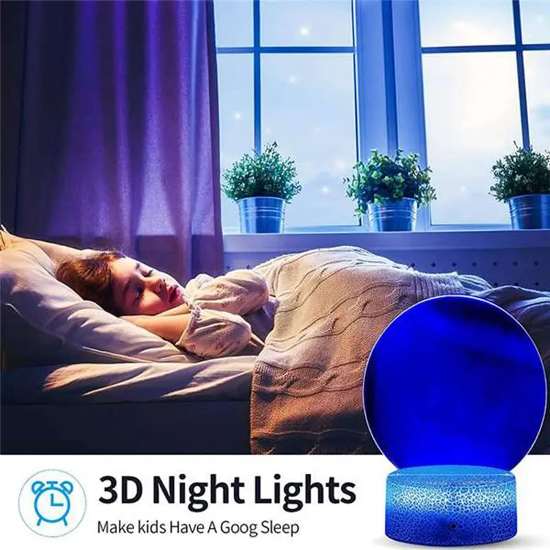 lampe chevet led blanc texture craquelée moderne base acrylique câble usb piles aaa non