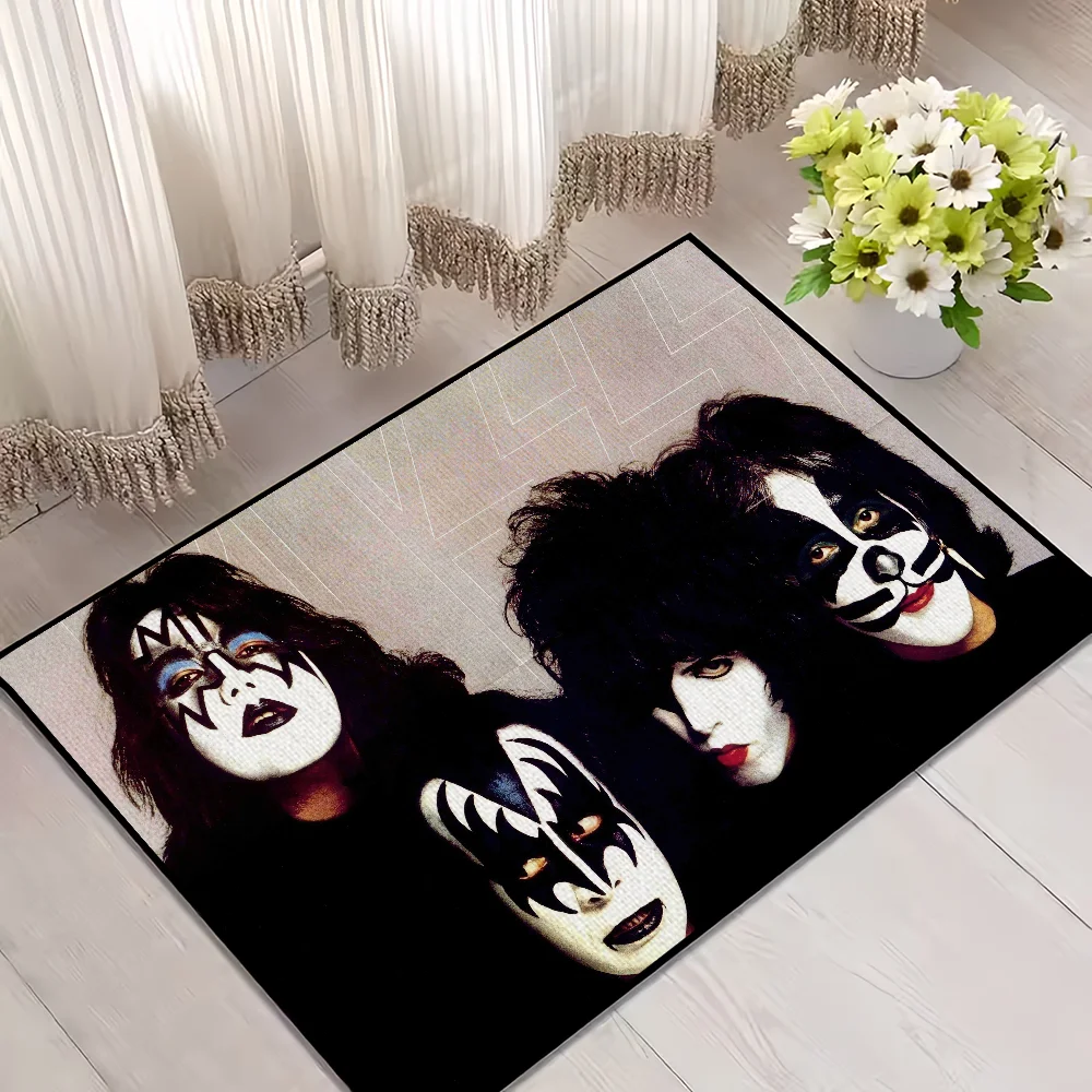 tapis moderne oriental résistant antibactéries antidérapant noir blanc rouge gris