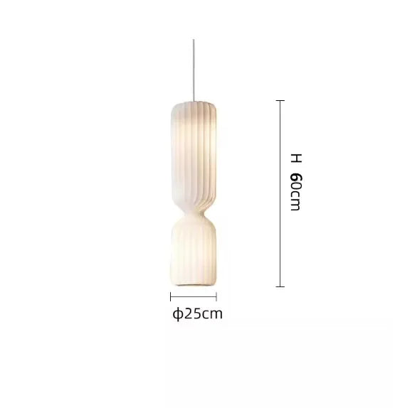 lampe sol moderne blanche tissu rayures verticales cylindrique salon chambre intérieur chic