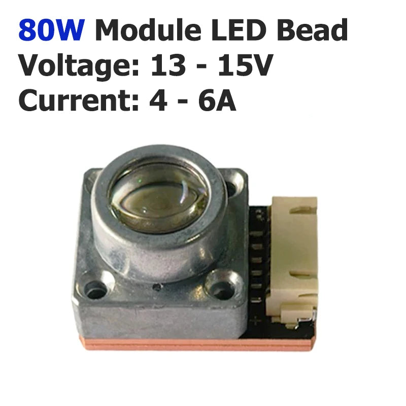 Module LED 80w 180w faisceau spot lumière tête mobile effet scène diy pêche đèn