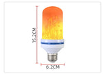ampoule led e27 flamme artificielle multicolore effet dynamique moderne