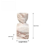 décoration maison moderne vase support bougie marbre noir blanc bois naturel minimalisteintérieur salon chambre