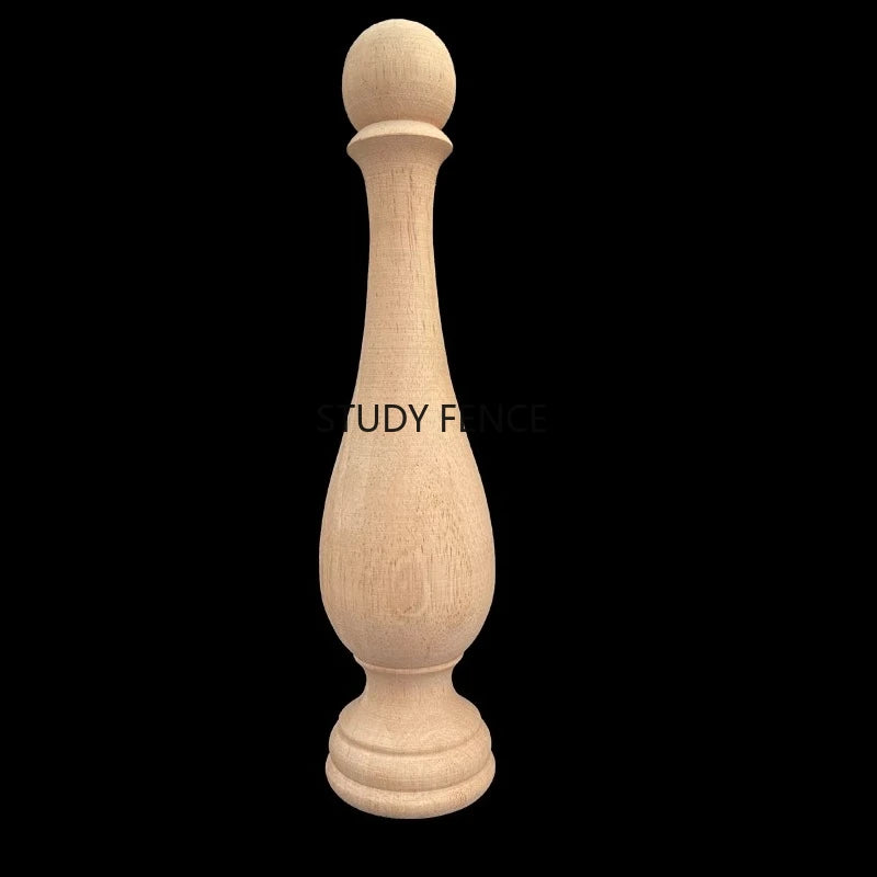 poteaux clôture bois naturel grain classique décoration maison tête lit colonne sculpture bois brut