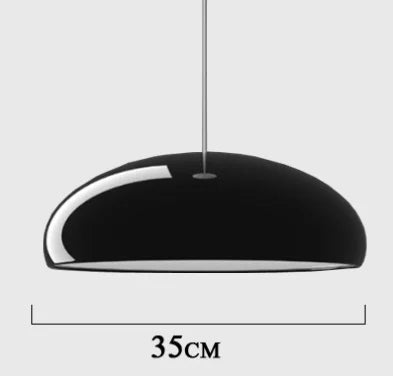 lustre suspendu bois blanc noir orange moderne câble opacité salle manger lumière