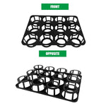 grille culture semis noire 12 trous 15 trous durable réutilisable transporte pots fleurs