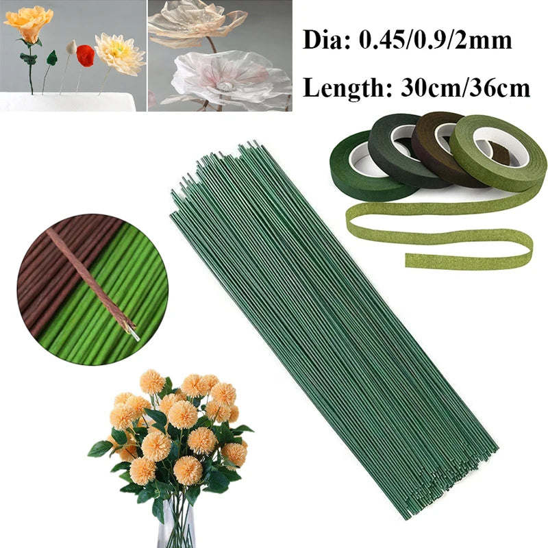 décoration intérieure mariage anniversaire diplôme vert marron blanc artificielle adhésive festive