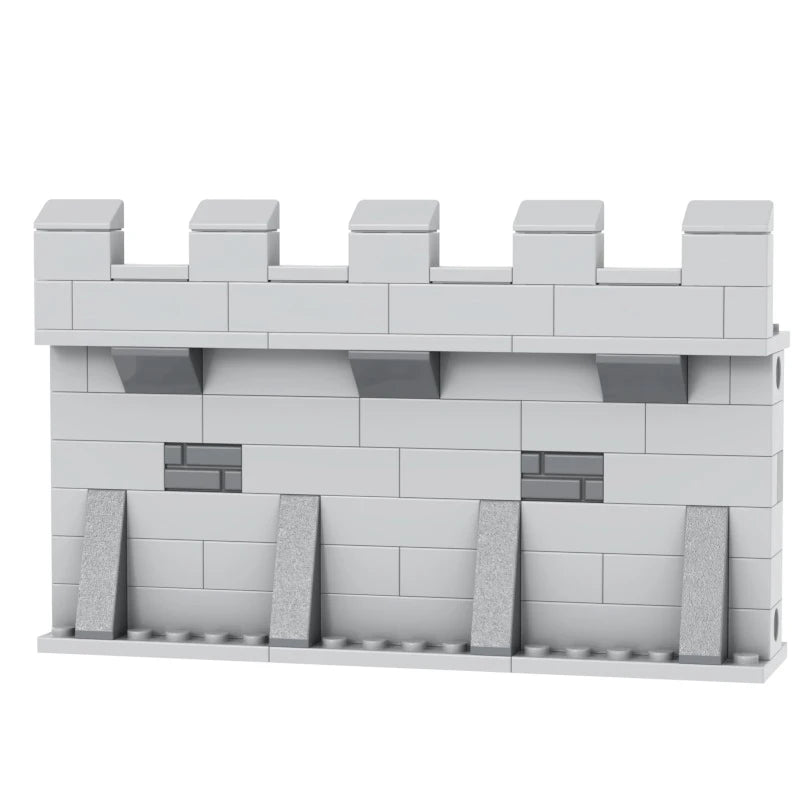blocs construction mur château médieval brique gris marron jaune opacité enfants